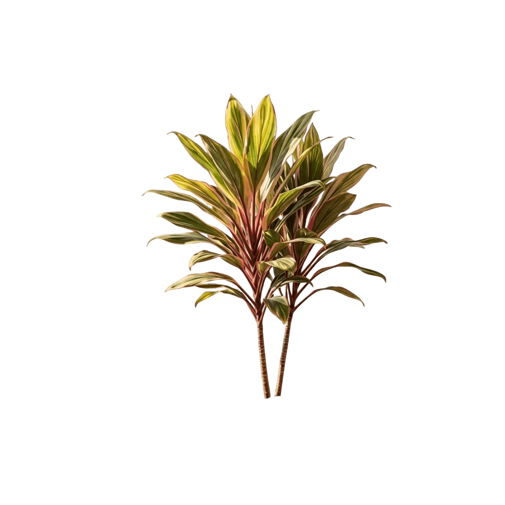 Early Morning Diamond (Cordyline Fruticosa 'Early Morning Diamond') - Ground Layers