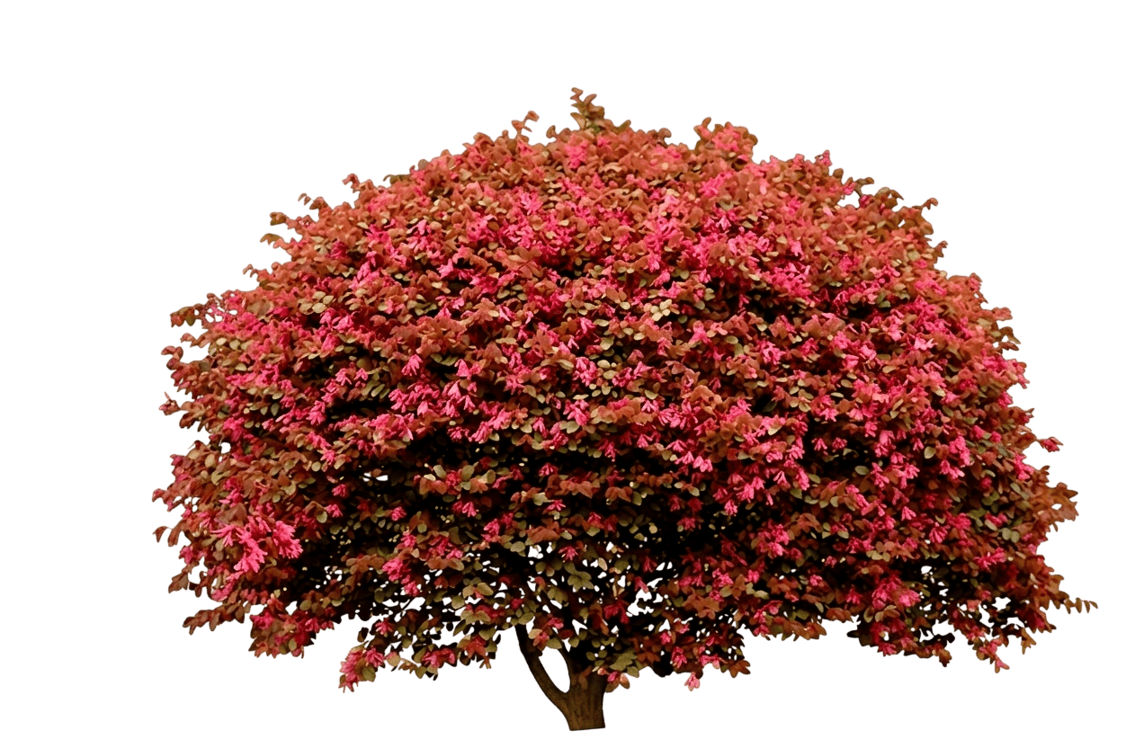 Jazz Hands Mini® Chinese Fringe Flower (Loropetalum Chinense Var. Chinense 'Beni Hime') - Shrubs