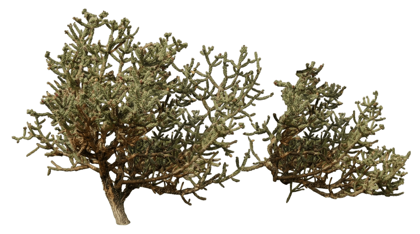 Cane Cholla (Cylindropuntia Imbricata) - Succulents