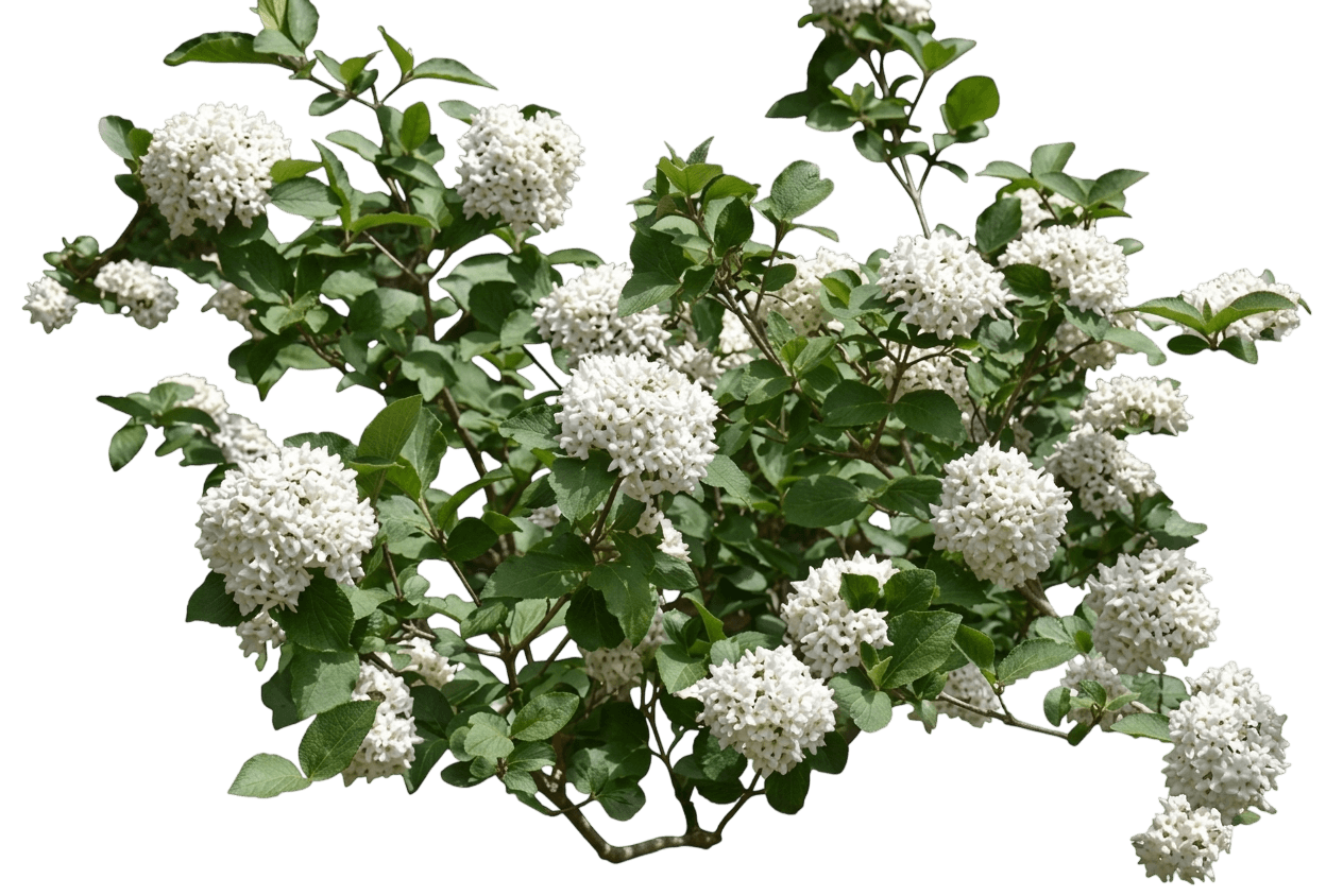 Cayuga Viburnum (Viburnum X Carlcephalum Var. X Carlcephalum 'Cayuga') - Shrubs