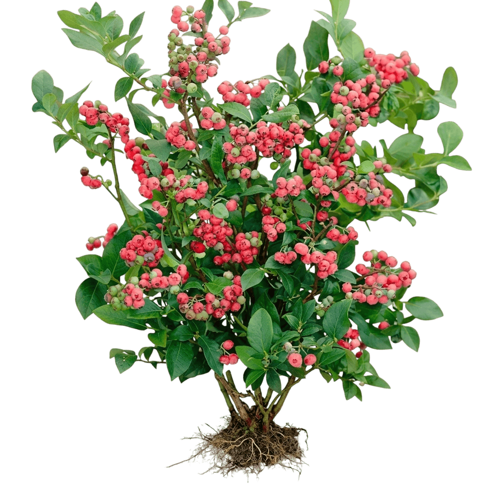 Pink Lemonade Blueberry (Vaccinium 'Pink Lemonade') - Ground Layers