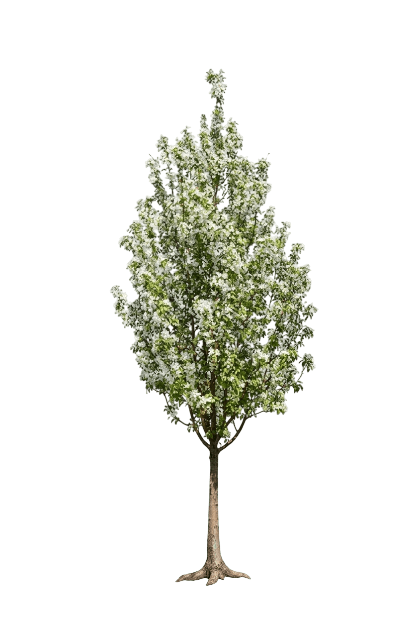 Crabapple, Starlite *Call For Availability* (Malus X ‘Jeflite’) - Flowering Trees