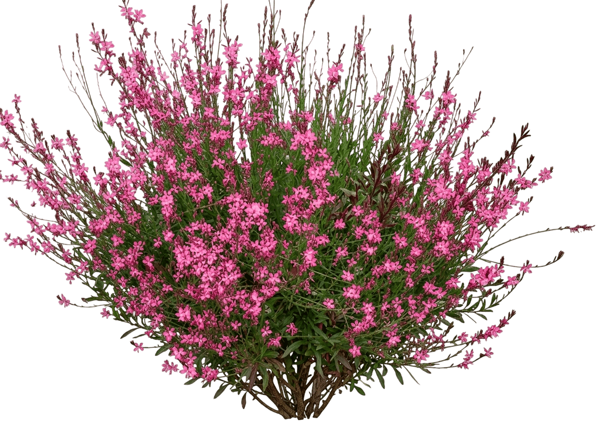 Steffi Dark Rose Gaura (Oenothera Lindheimeri 'Steffi Dark Rose Improved') - Perennials
