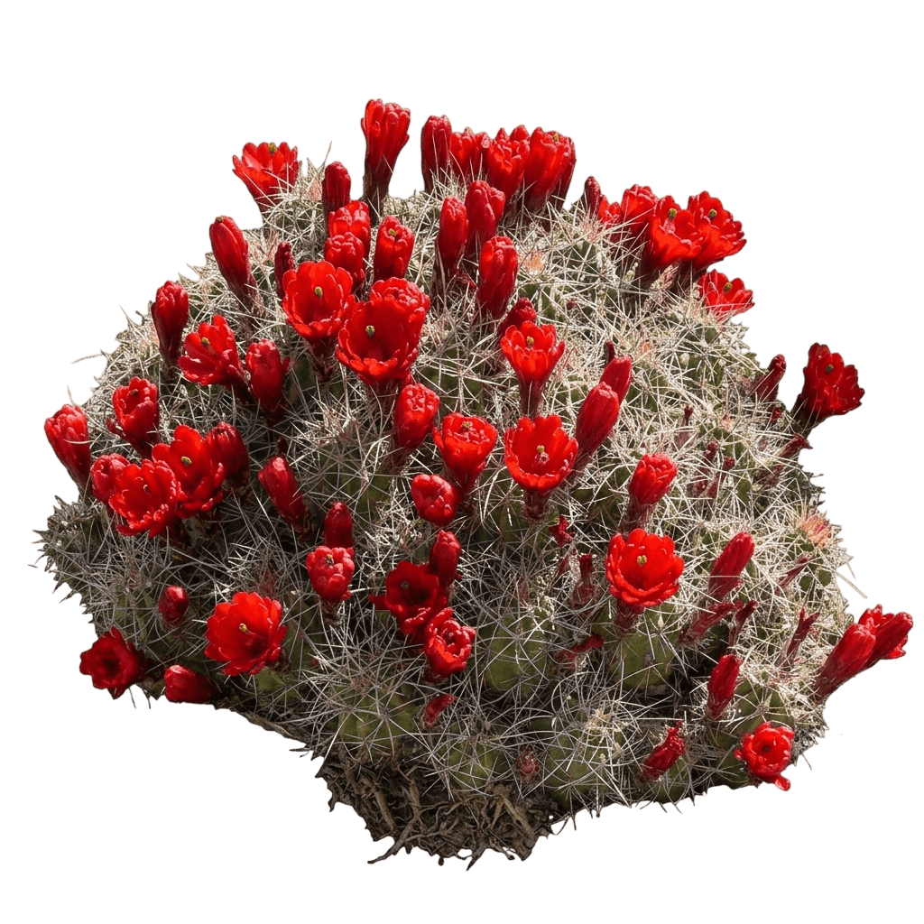 Claret Cup Hedgehog Cactus (Echinocereus Triglochidiatus) - Succulents