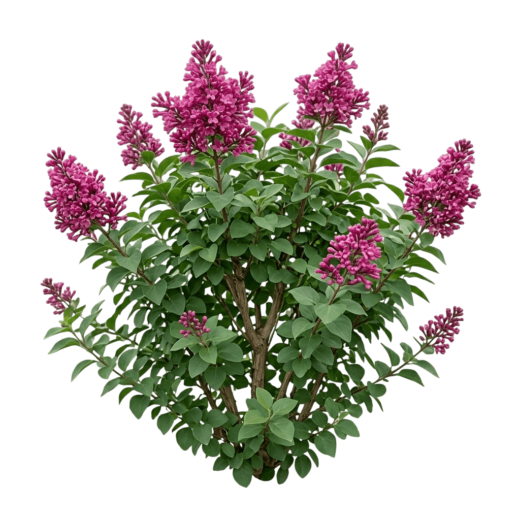 Bloomerang® Dwarf Pink Lilac (Syringa X Bloomerang Dwarf Pink 'Smnjrpi') - Ground Layers