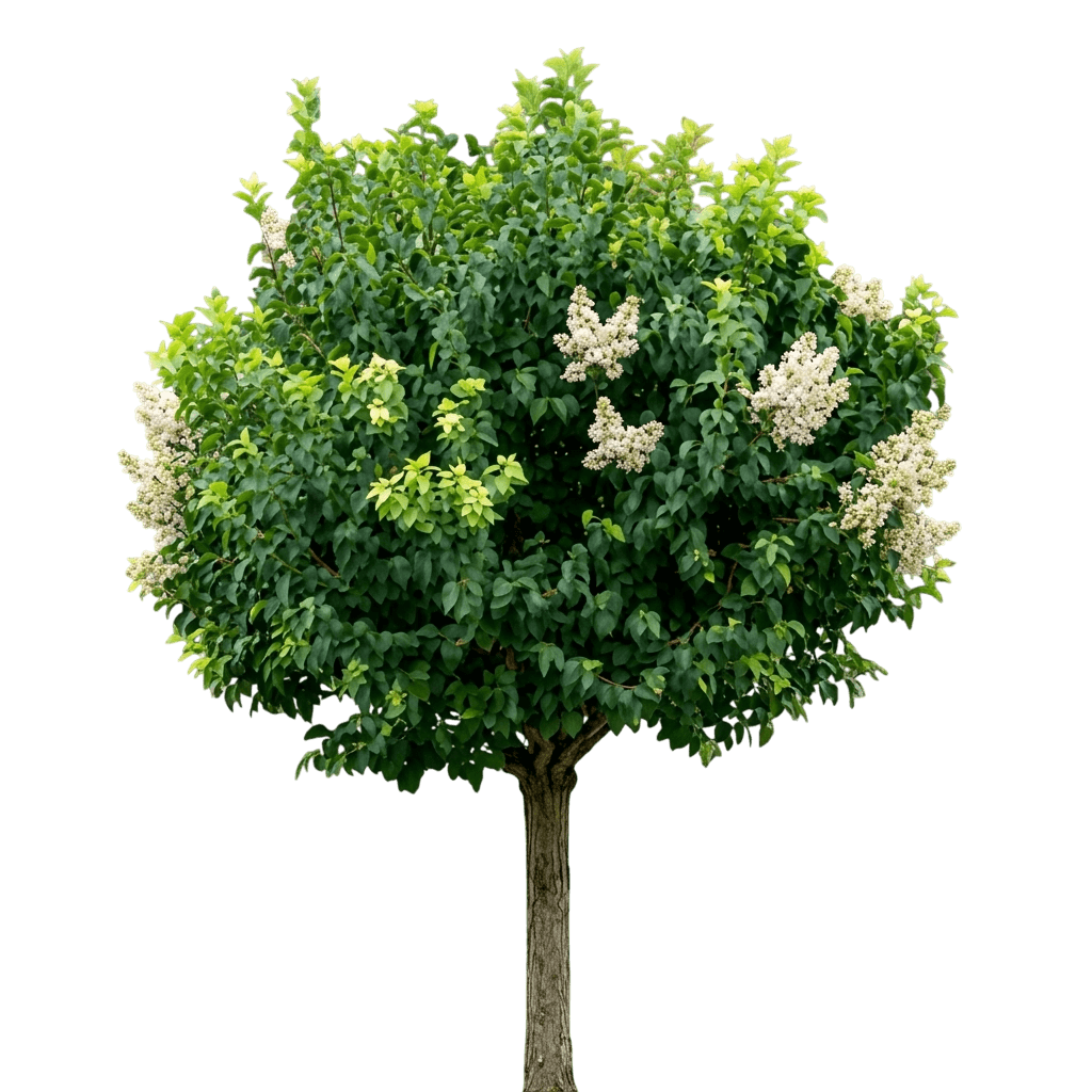 Dwarf Korean Lilac 'Jdb123Whitehouse' Pearl Potion™ (Syringa Meyeri Pp31664 'Jdb123Whitehouse') - Ground Layers