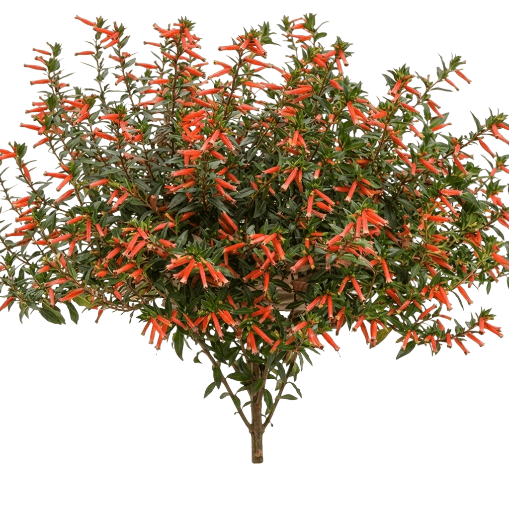 Vermillionaire® Large Firecracker Plant (Cuphea Vermillionaire) - Perennials