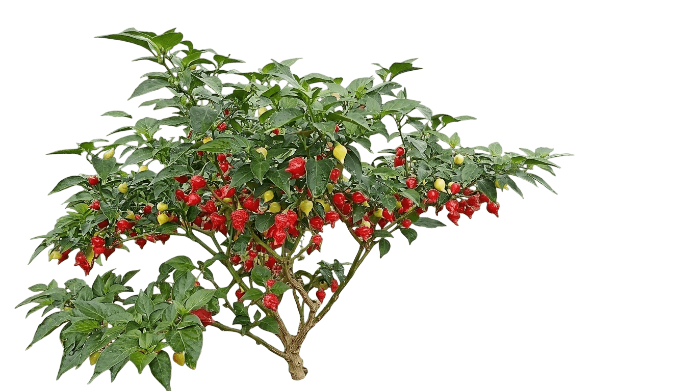 Trinidad Moruga Scorpion pepper (Capsicum Chinense 'Trinidad Moruga Scorpion') - Perennials