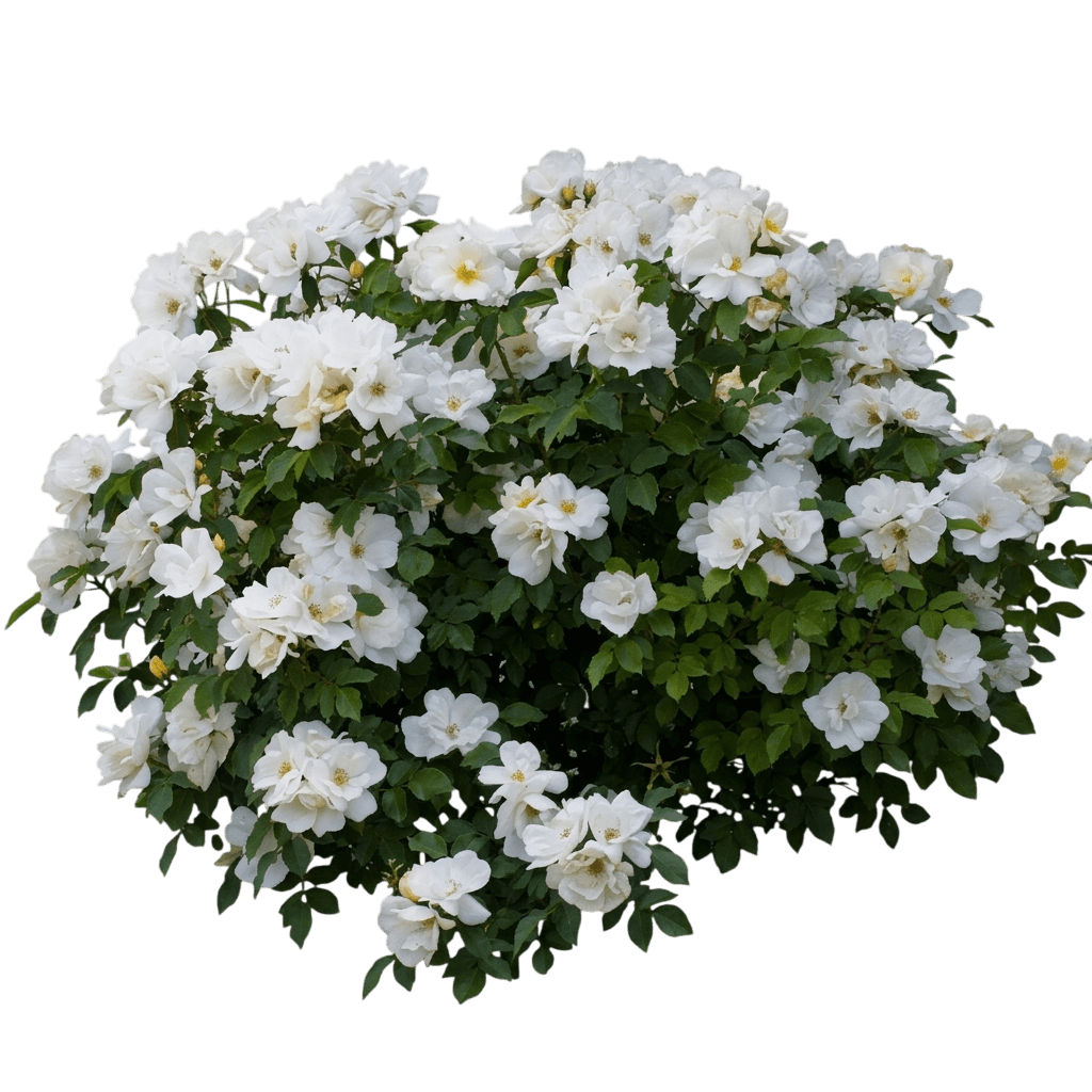 White Knock Out® Rose (Rosa White Knock Out 'Radwhite') - Ground Layers