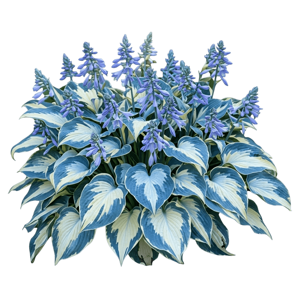 Autumn Frost Hosta (Hosta Var. Hybrid 'Autumn Frost') - Perennials