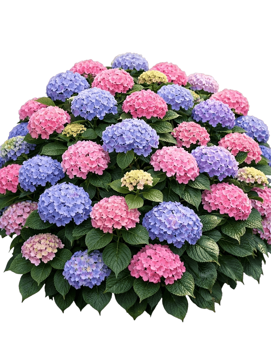 Endless Summer® Hydrangea (The Original) (Hydrangea Macrophylla Endless Summer 'Bailmer') - Ground Layers