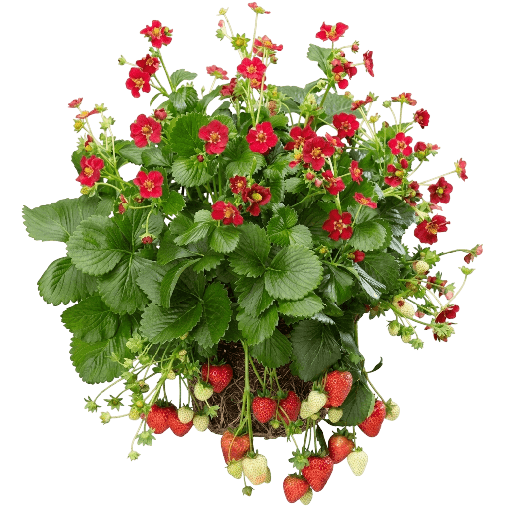 Fort Laramie Everbearing Strawberry (Fragaria × Ananassa 'Fort Laramie') - Perennials