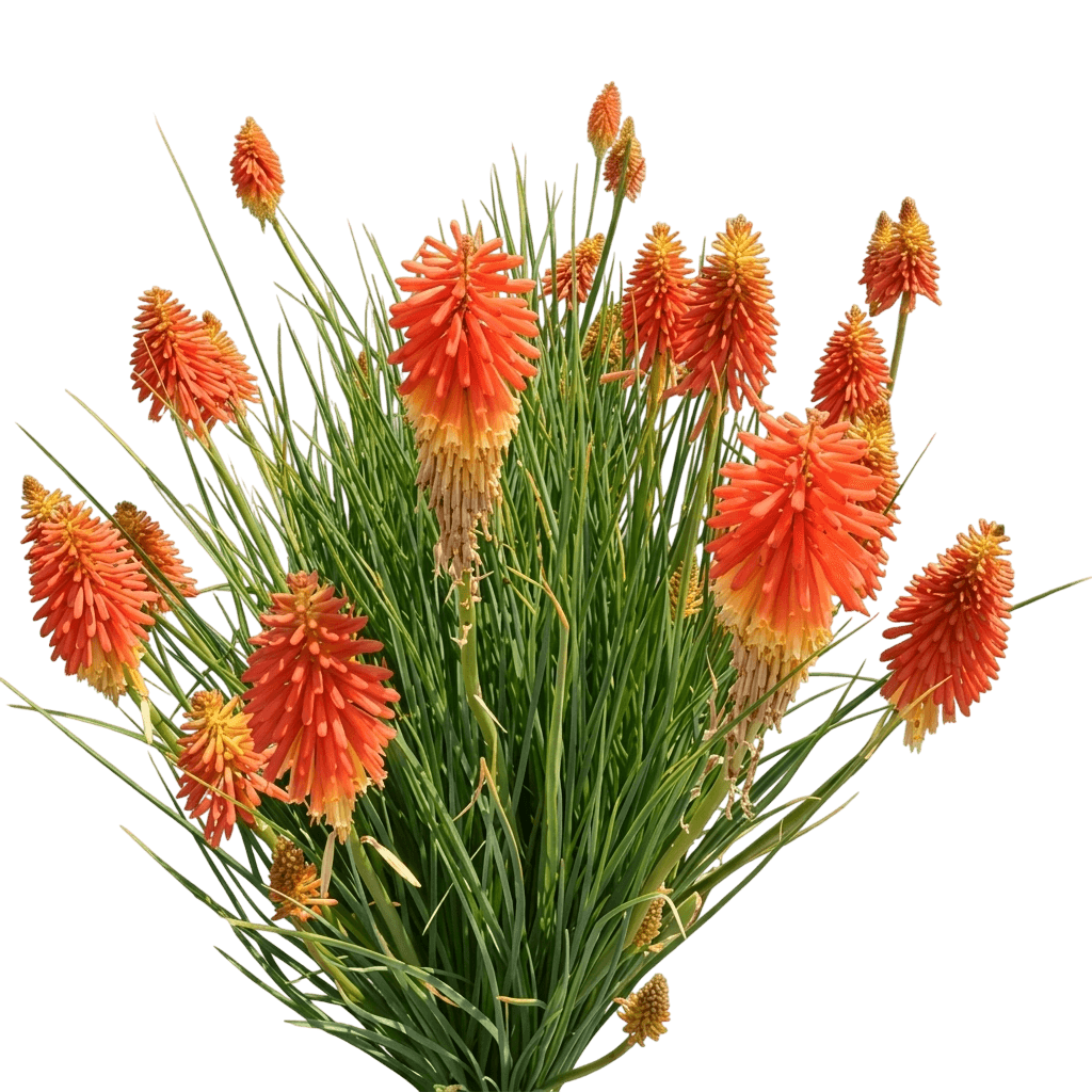 Papaya Popsicle Red Hot Poker (Kniphofia Popsicle Series 'Papaya Popsicle') - Perennials