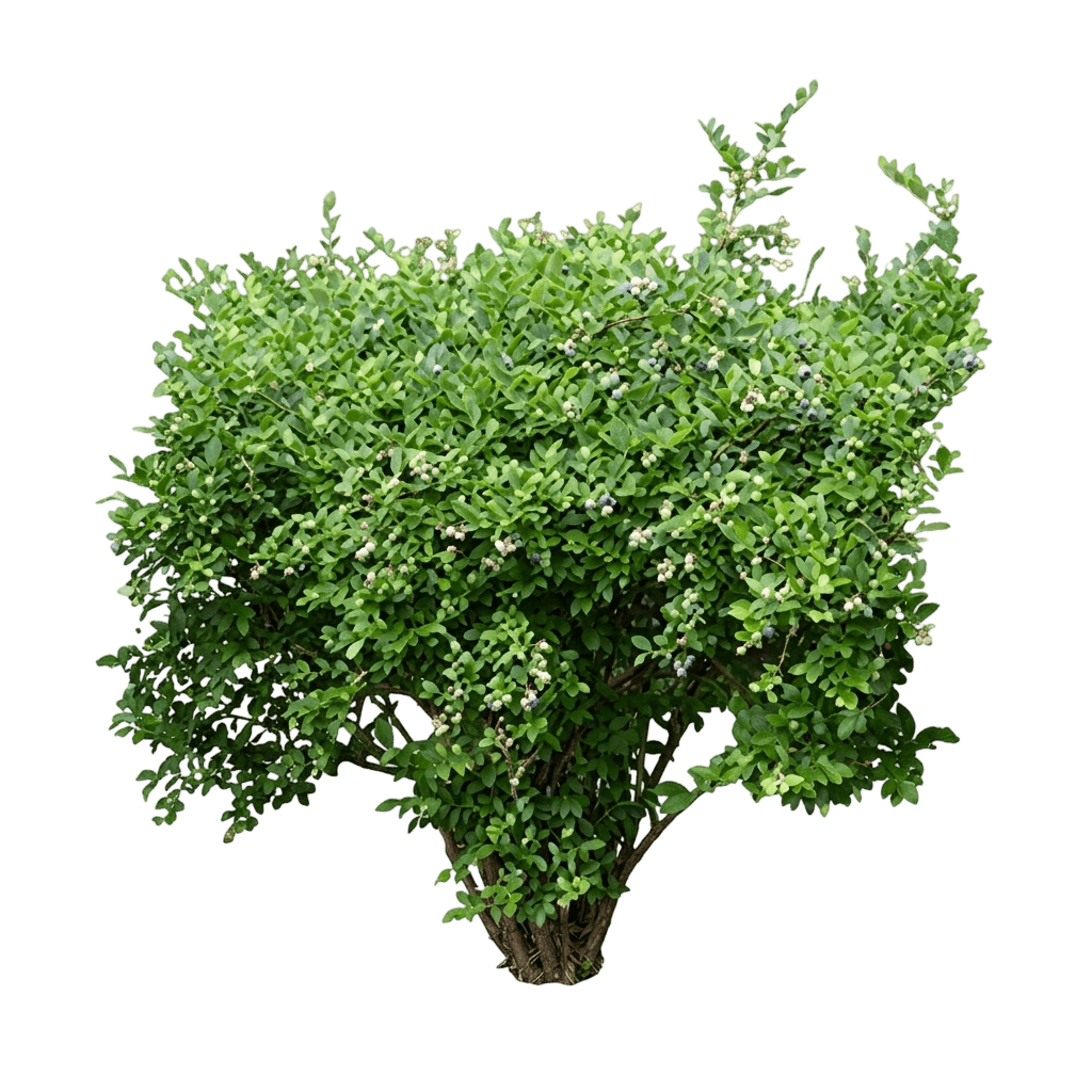 Jersey Blueberry Bush (Vaccinium Var. Hybrid 'Jersey') - Shrubs