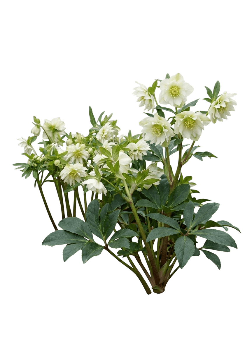 Ice N' Roses Bianco Hellebore (Helleborus 'Coseh 5500') - Perennials