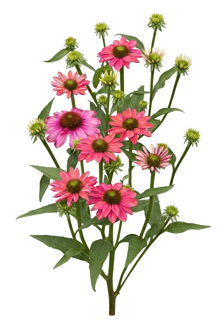 Evolution Colorific Coneflower (Echinacea × Hybrida 'Balevoeen') - Perennials