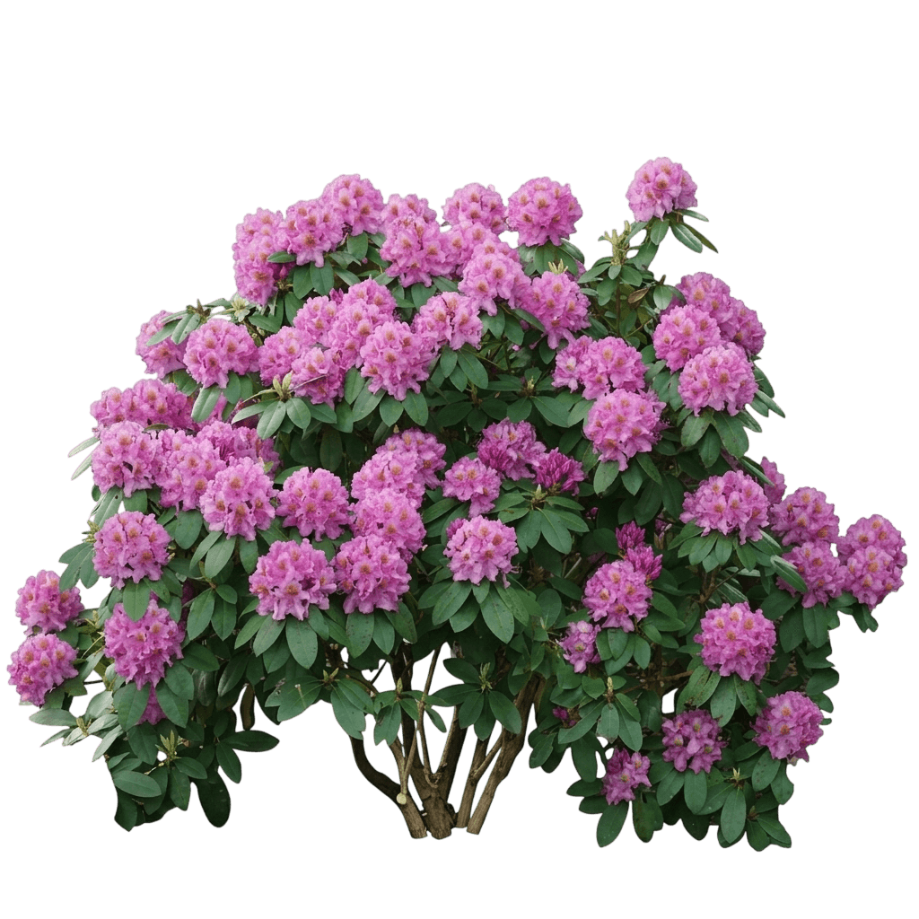 Cannon'S Double Azalea (Rhododendron 'Cannon'S Double') - Ground Layers