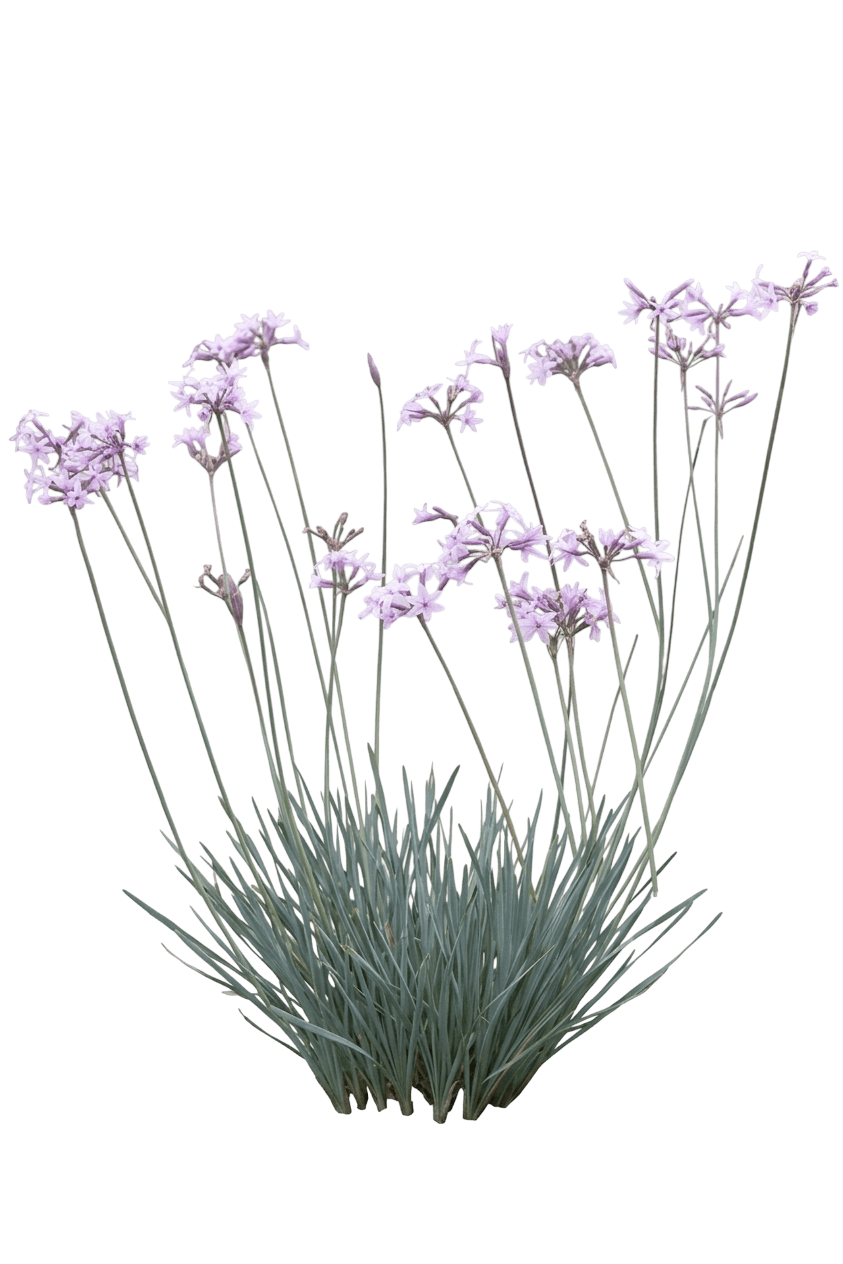Ashanti Society Garlic (Tulbaghia Hybrid 'Ashanti') - Perennials