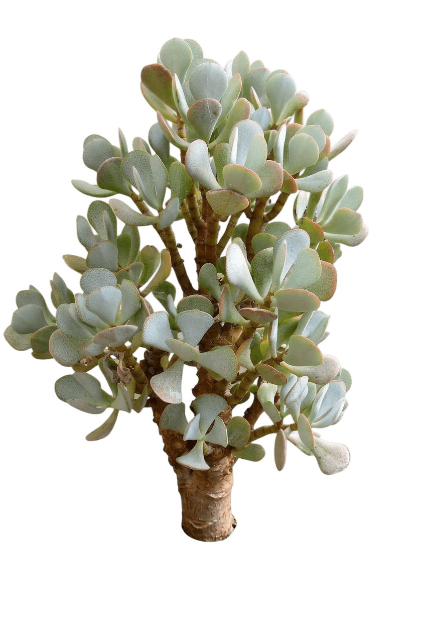 Silver Dollar Jade (Crassula Arborescens) - Succulents