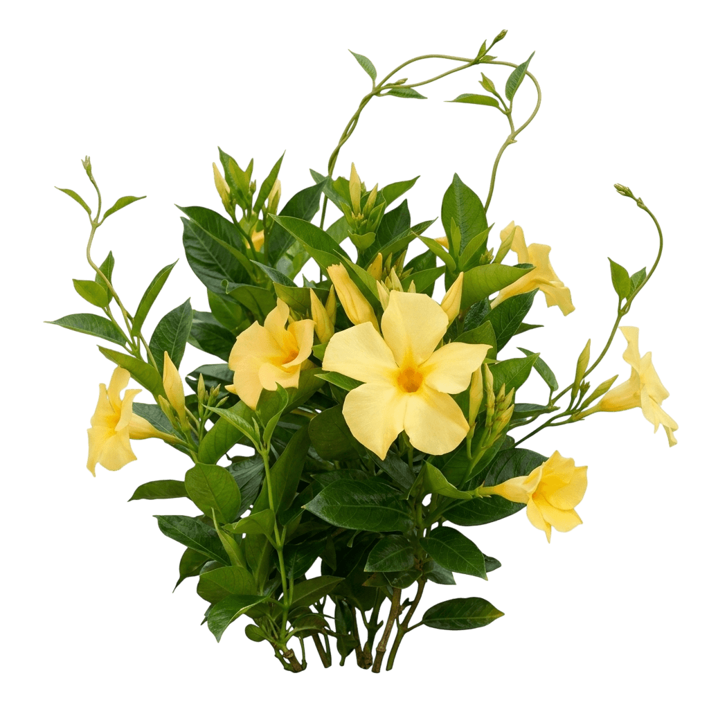 Sun Parasol Sunbeam Mandevilla (Mandevilla 'Sunbeam') - Perennials