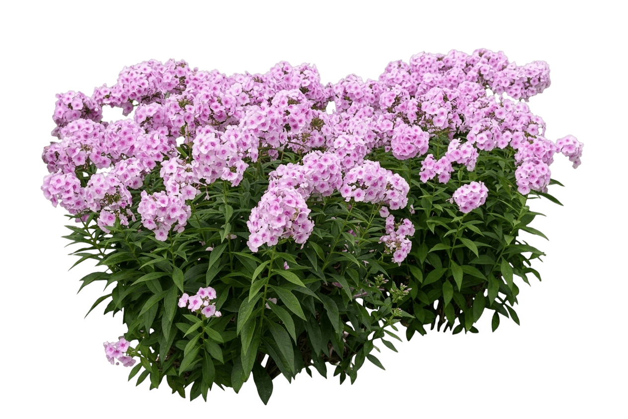 Flame Purple Eye Garden Phlox (Phlox Paniculata 'Flame Purple Eye') - Perennials