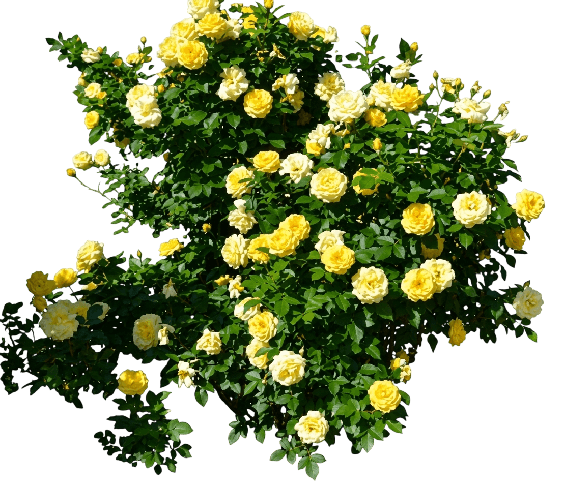 Rose, High Voltage (Rosa 'High Voltage') - Ground Layers