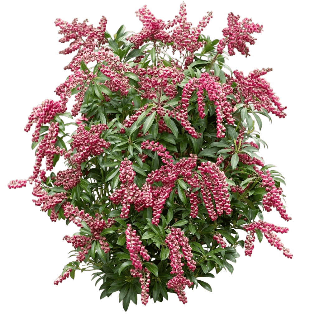 Gay Goblin Japanese Pieris (Pieris Japonica 'Cabernet') - Ground Layers