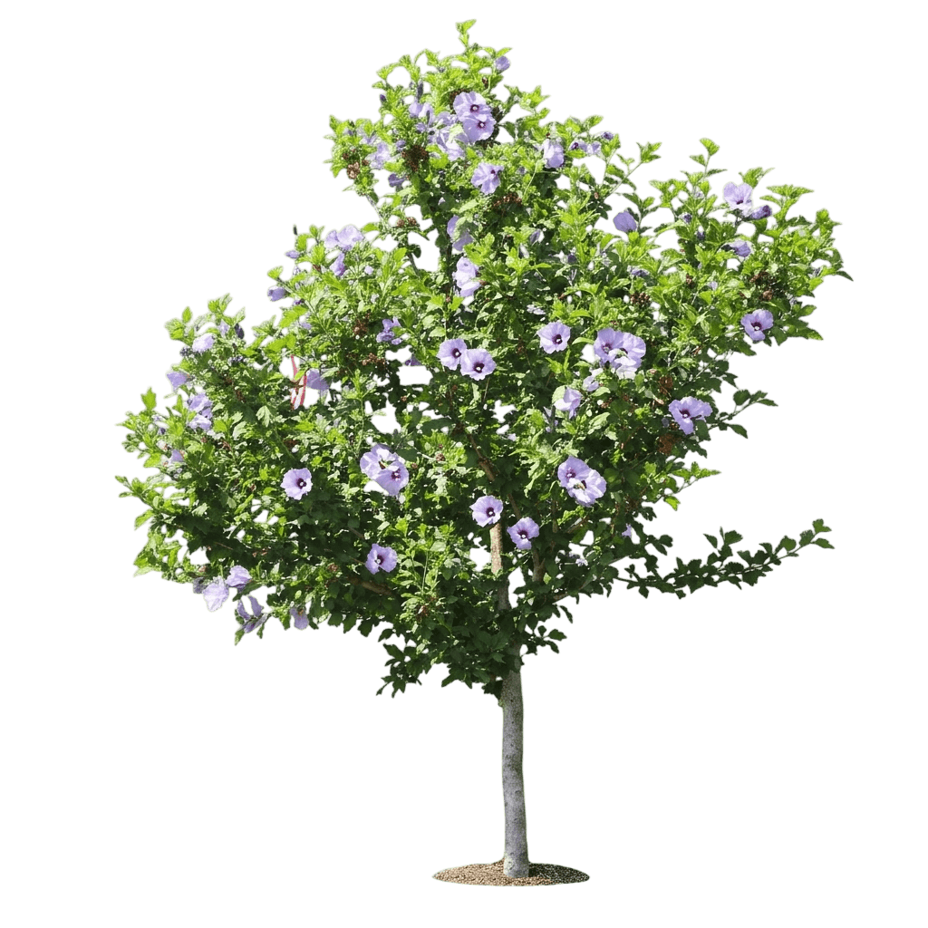Rose Of Sharon 'Floru' Violet Satin® (Hibiscus Syriacus Tree Form 'Floru') - Flowering Trees