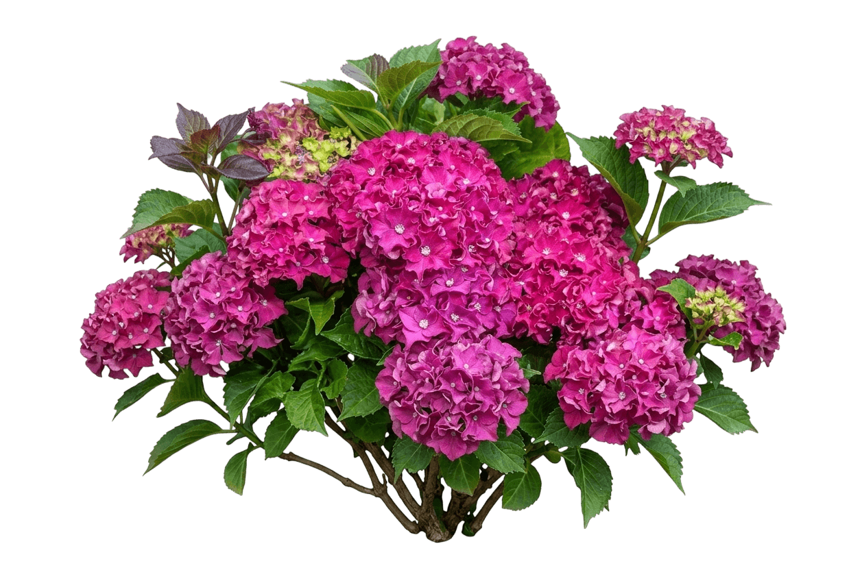 Frill Ride Hydrangea (Hydrangea Macrophylla 'Hokomabavi') - Perennials