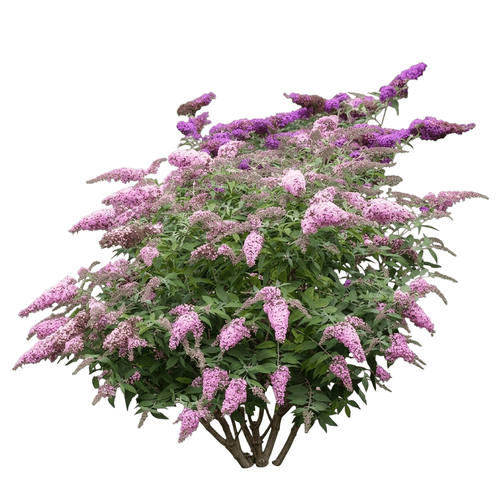 Cranrazz Butterfly Bush (Buddleja 'Boscranz') - Ground Layers
