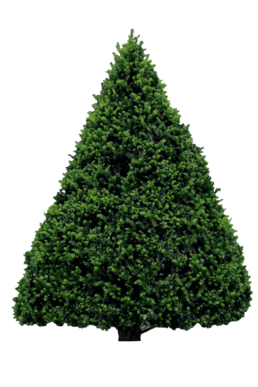 Captain Upright Pyramidal Yew (Taxus Cuspidata Var. Cuspidata 'Captain') - Evergreen Trees