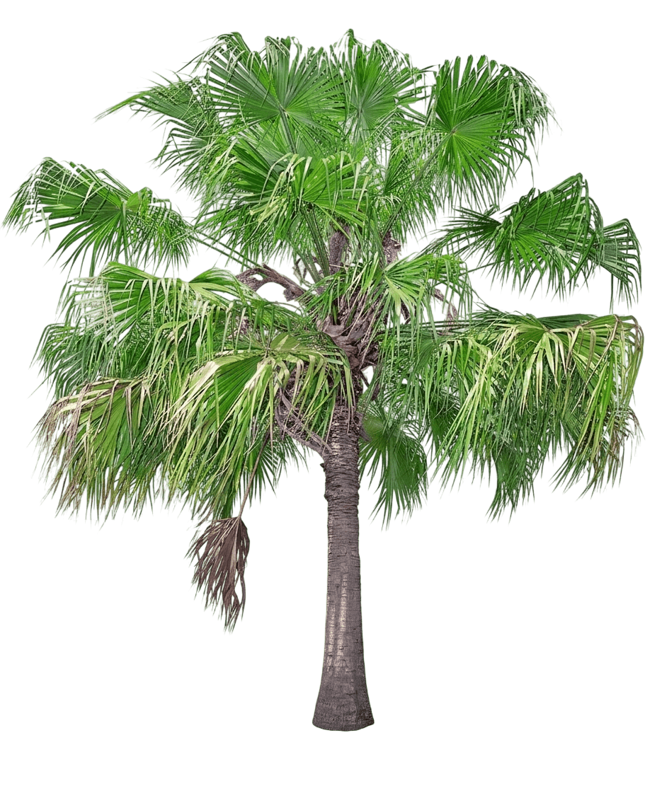 Cabbage-Tree Palm (Livistona Australis) - Evergreen Trees