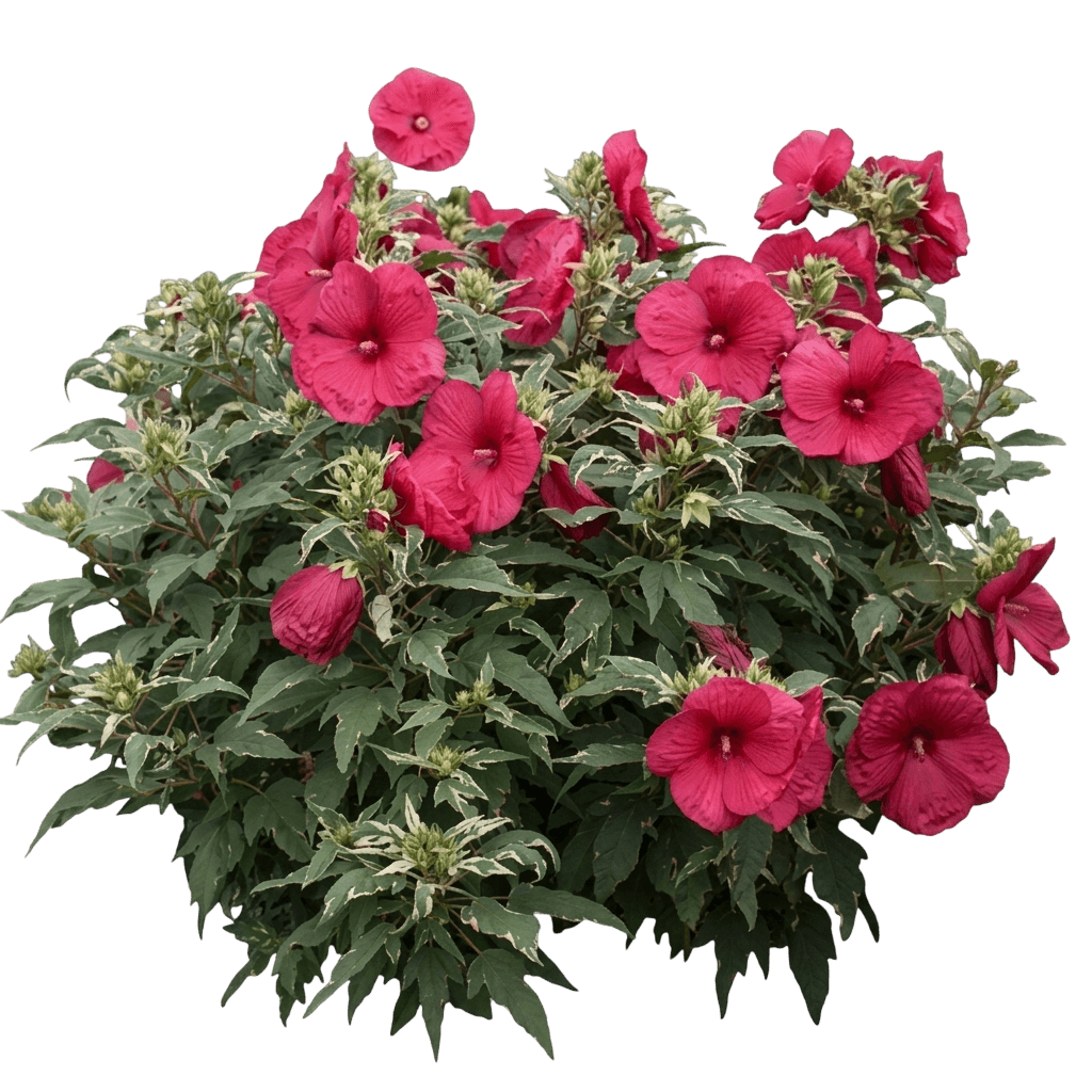 Summer Carnival Hibiscus (Hibiscus 'Summer Carnival') - Ground Layers