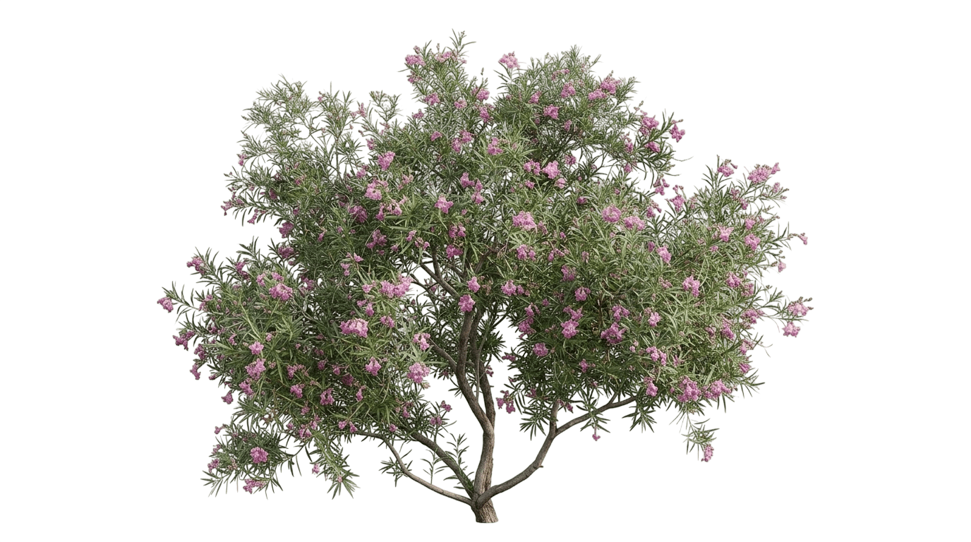 Bubba Jones Desert Willow (Chilopsis Linearis 'Bubba Jones') - Flowering Trees