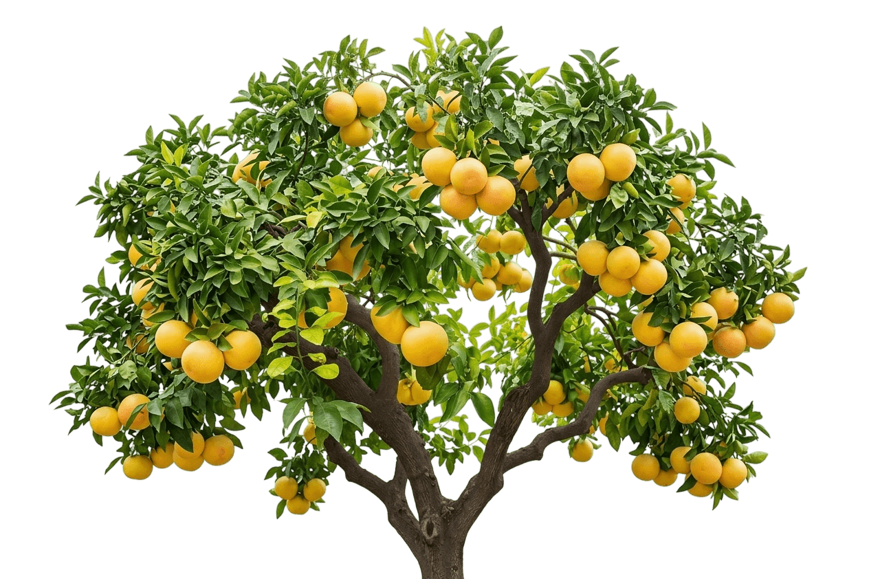 Ray Ruby Grapefruit Tree (Citrus X Paradisi 'Ray Ruby') - Fruit Trees