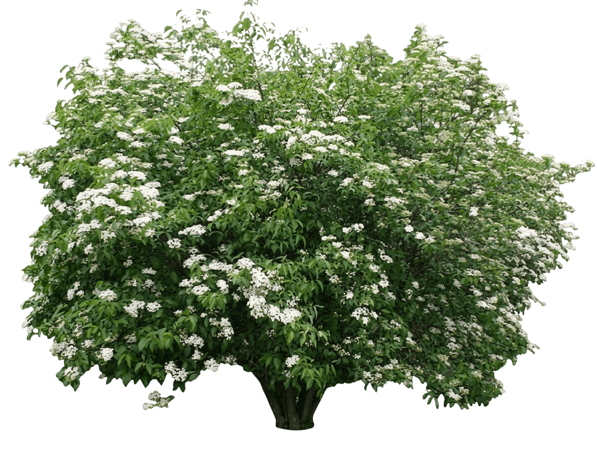 Blackhaw Viburnum (Viburnum Prunifolium Var. Prunifolium) - Shrubs