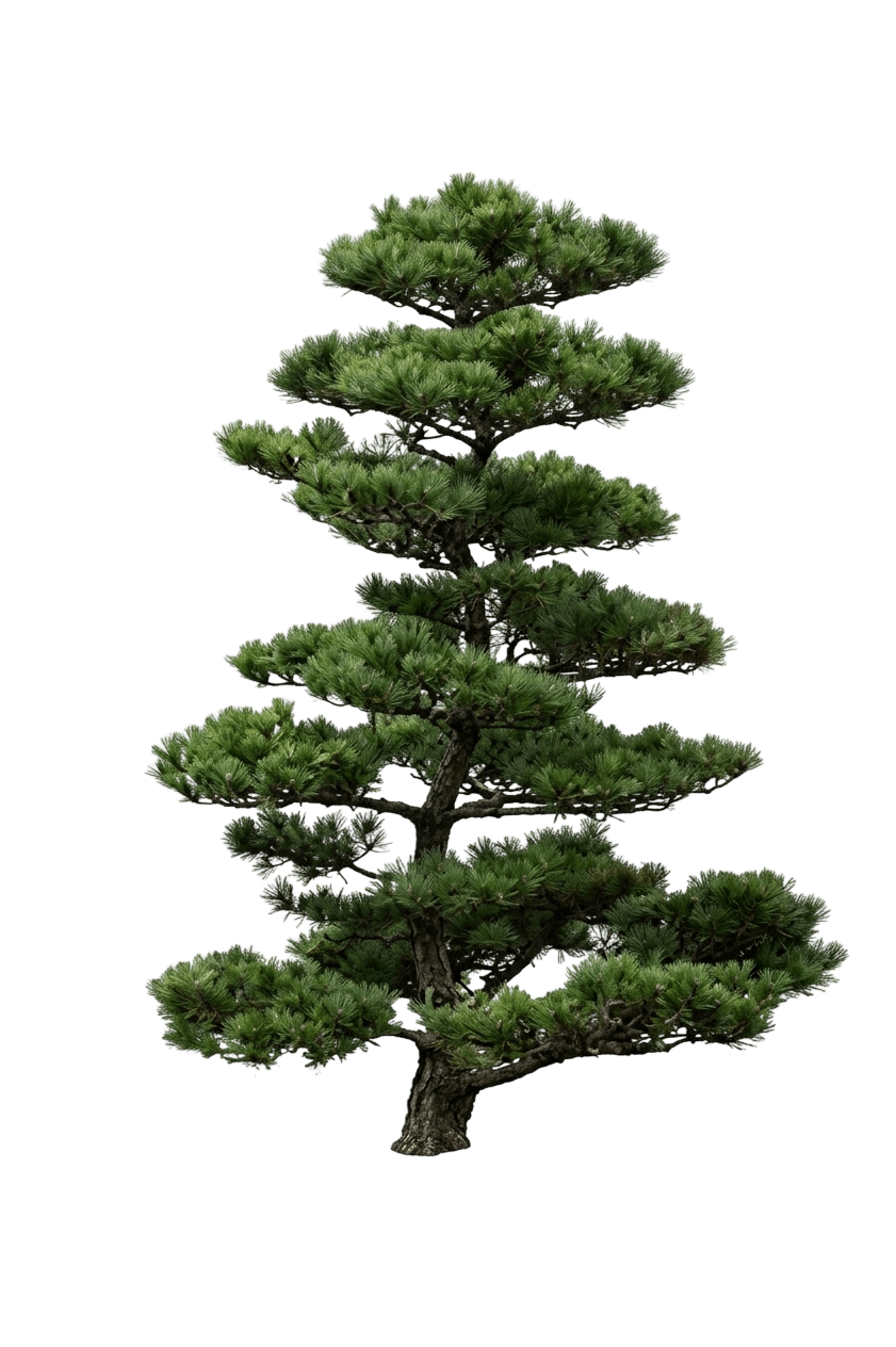 Thunderhead Japanese Black Pine (Pinus Thunbergii 'Thunderhead') - Evergreen Trees