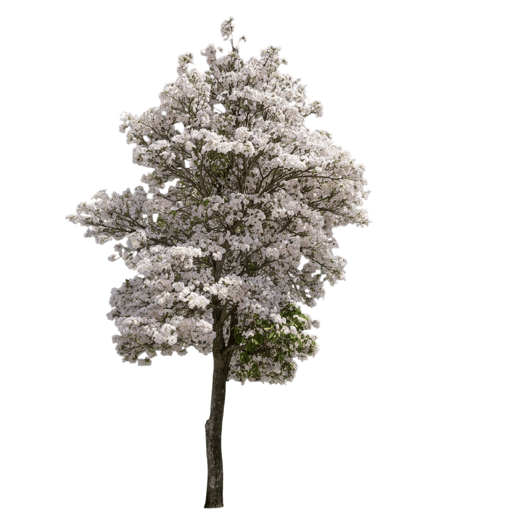 White Trumpet Tree (Tabebuia Pallida) - Flowering Trees