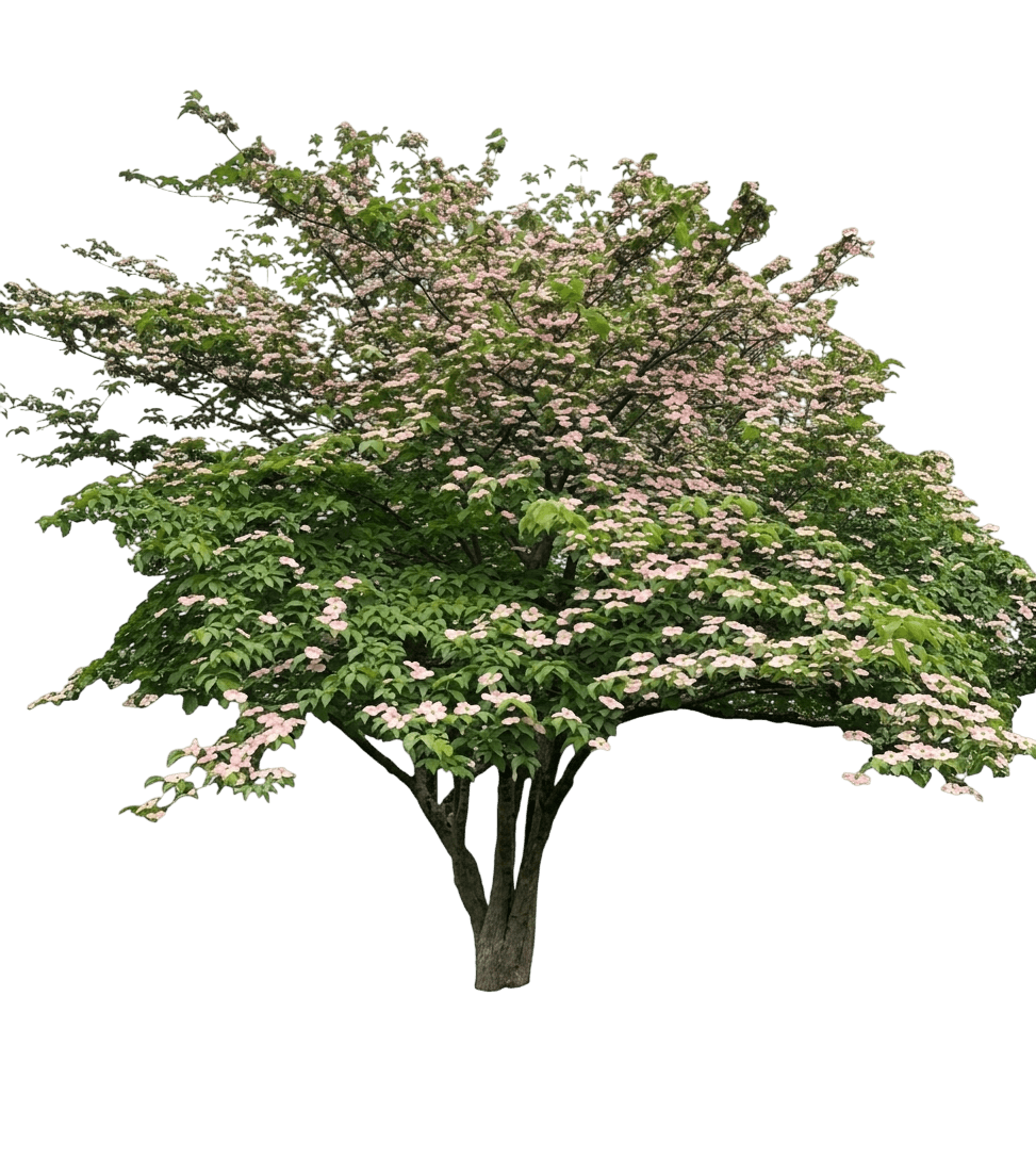 Stellar Pink® Dogwood (Cornus X Var. X 'Rutgan') - Flowering Trees