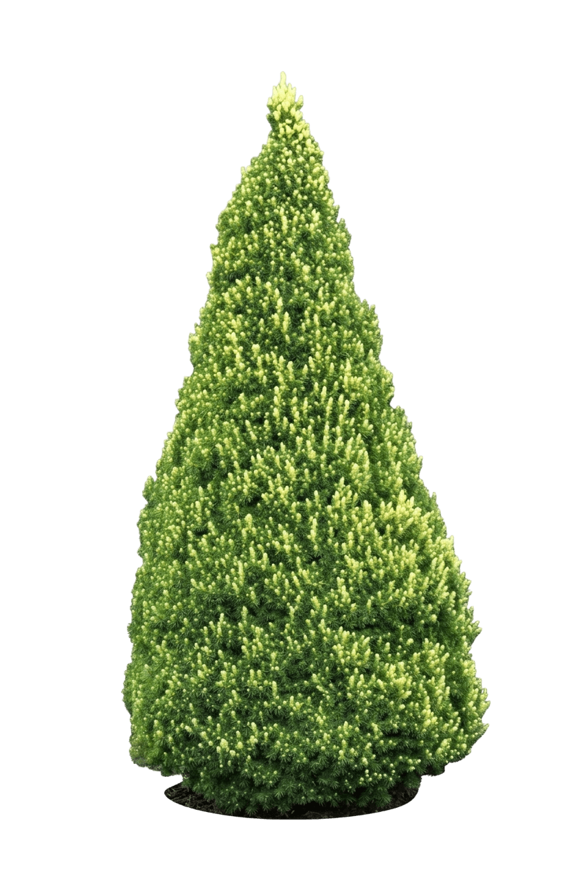 Rainbow'S End Dwarf Alberta Spruce (Picea Glauca S End' Iseli 'Rainbow') - Evergreen Trees