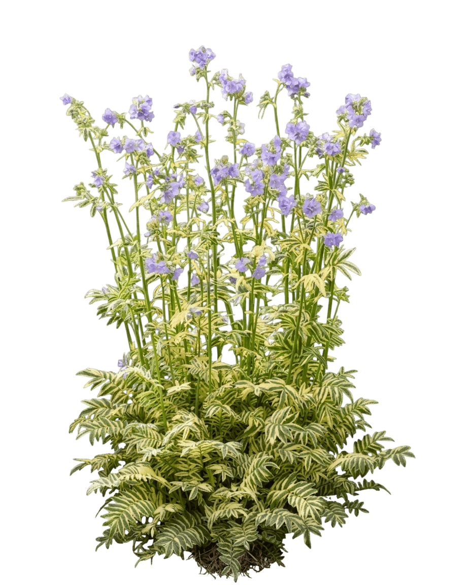 Jacob'S Ladder 'Brise D' (Polemonium Caeruleum Anjou 'Brise D') - Perennials