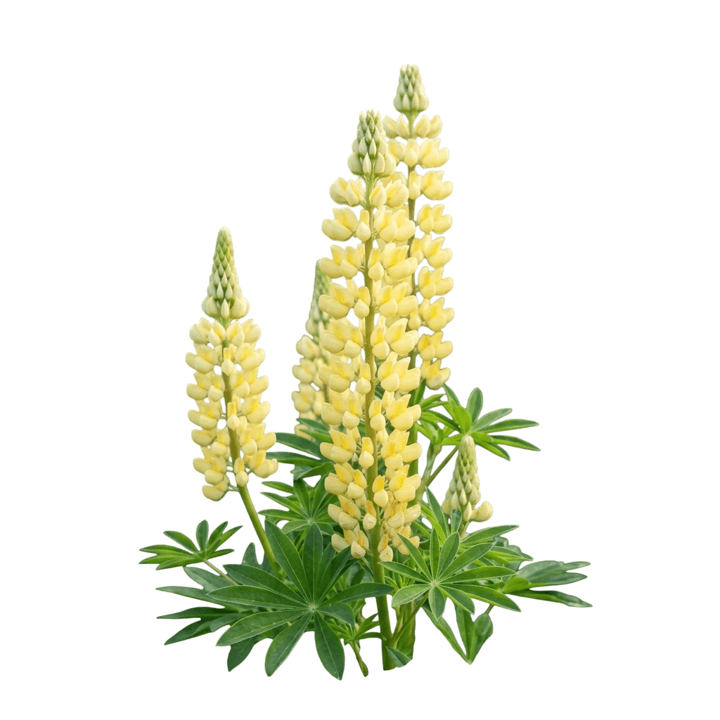 Staircase™ Yellow Lupine (Lupinus Polyphyllus Var. Polyphyllus 'Staircase Yellow') - Perennials
