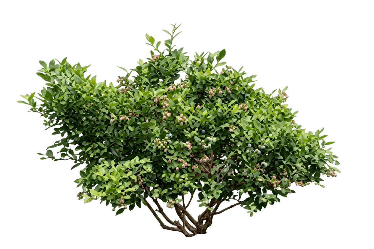 Blueberry, Northland (Vacciunium Corymbosum ‘Northland’) - Ground Layers