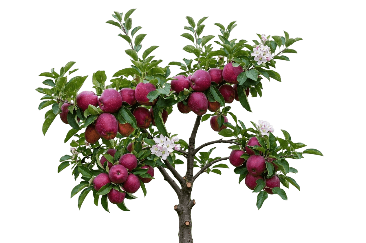 Liberty Semi-Dwarf Apple Tree (Malus X Domestica 'Liberty') - Fruit Trees