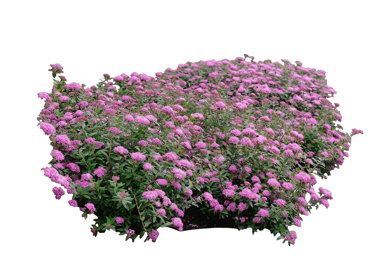 Empire Ice Dragon spiraea (Spiraea Japonica 'Iceconspir') - Ground Layers