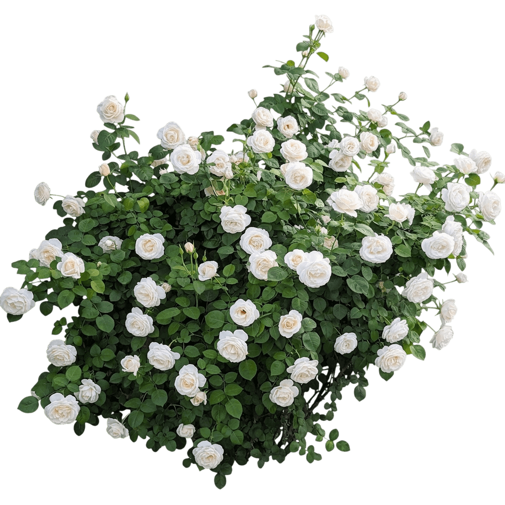 white floribunda roses 'wekmereadoit' easy spirit™ (Rosa Pp30120 'Wekmereadoit') - Perennials