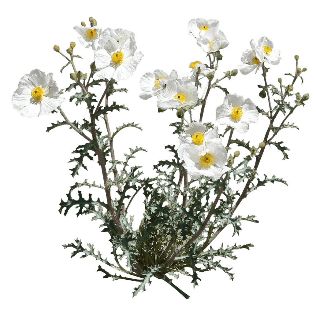 prickly poppy (Argemone Munita) - Perennials