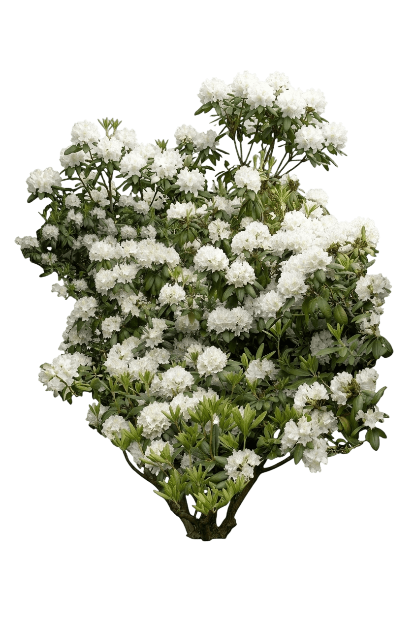 Perfecto Mundo® Double White Azalea (Rhododendron X Var. X 'Ncrx5') - Shrubs