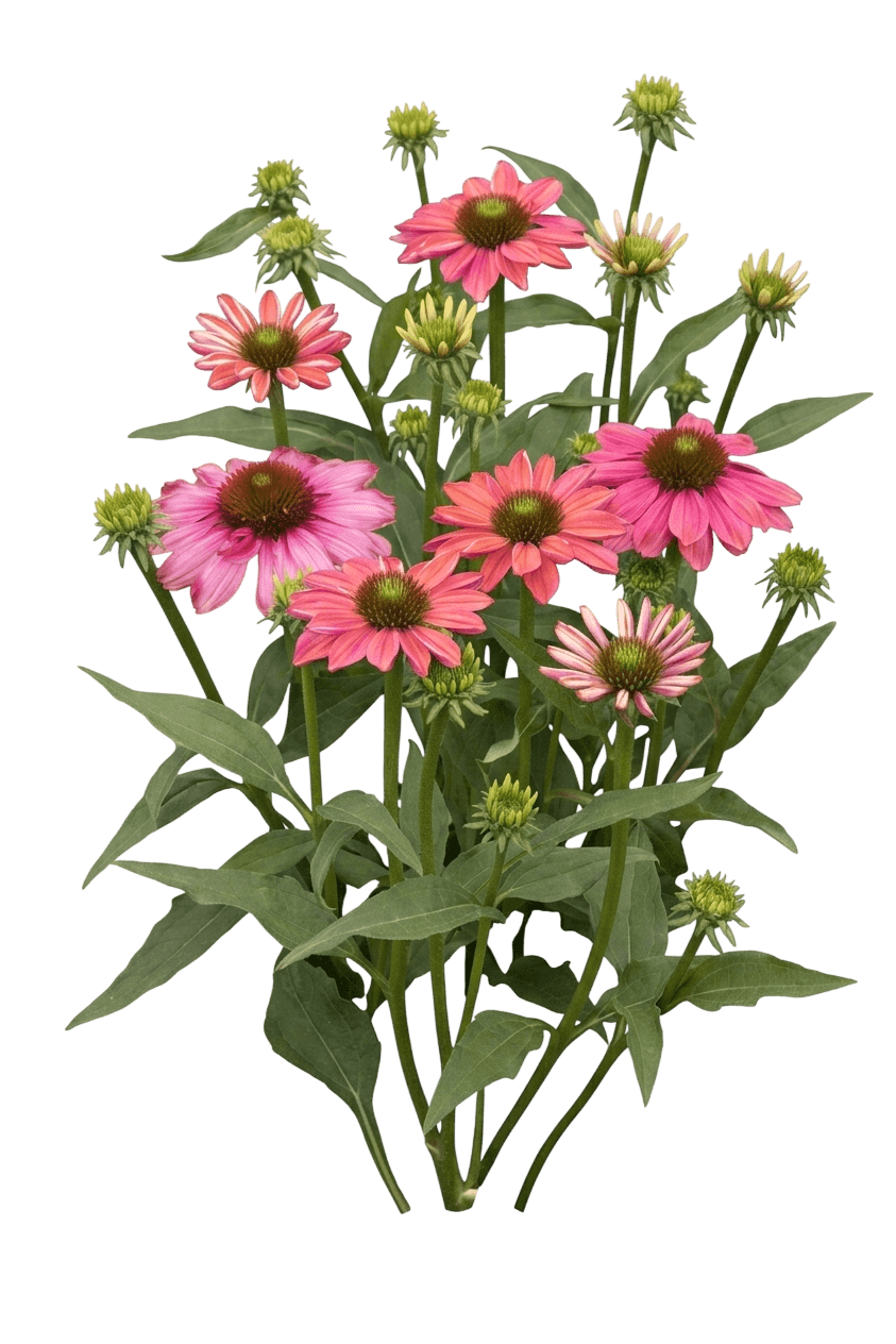 Sunseekers Rainbow Coneflower (Echinacea × Hybrida 'Ifecssra') - Perennials