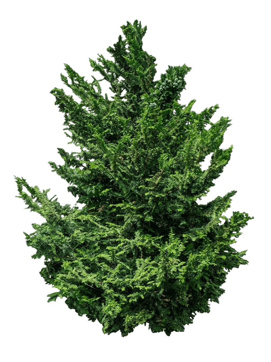 Compact Filicoides Hinoki Falsecypress (Chamaecyparis Obtusa 'Filicoides Compacta') - Evergreen Trees